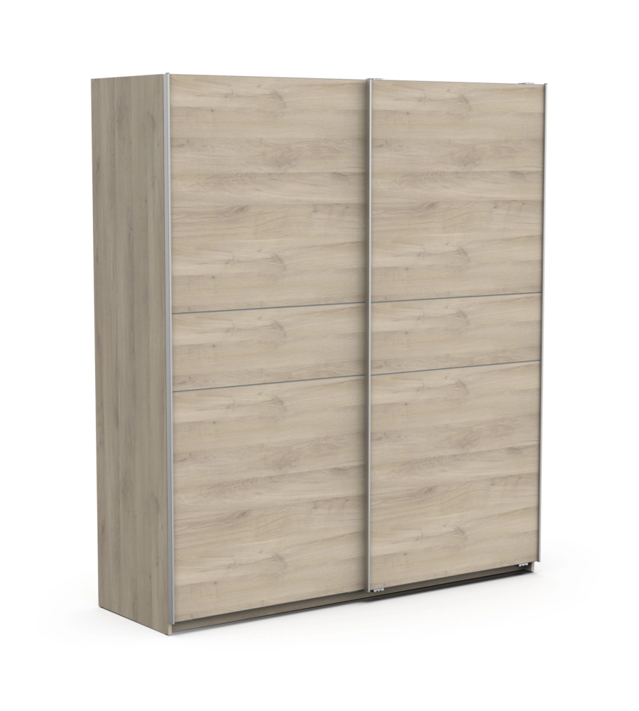 ARMADIO "GHOST" QUERCIA CON ANTE SCORREVOLI, 178X59X203 CM